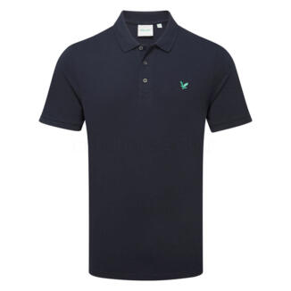 Lyle & Scott Green Eagle Golf Polo Shirt Dark Navy SP2010VOTG-Z271