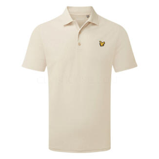 Lyle & Scott Tech Golf Polo Shirt Sesame SP1760GTR-Z745