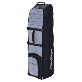 MacGregor VIP II Deluxe Wheeled Golf Travel Cover Black/Silver