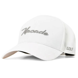 Macade Range Snapback Golf Cap White CA20240201