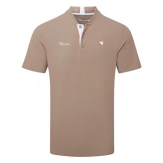 Macade Heath Bomber Golf Polo Shirt Tan MPS2504011