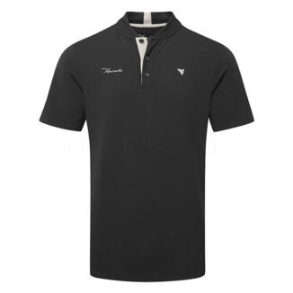 Macade Heath Bomber Golf Polo Shirt Black SH20240222