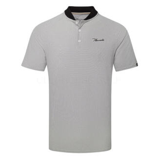 Macade TR Bomber Golf Polo Shirt White MPS2651301