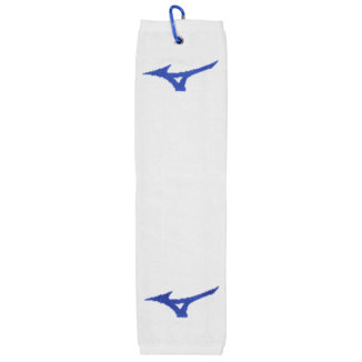 Mizuno RB Tri-Fold Golf Towel White TWRB21TT3P-01