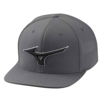 Mizuno Tour Flat Snapback Golf Cap Grey 52FF2002P-05