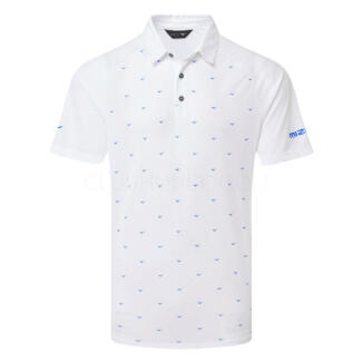 Mizuno RB Golf Polo Shirt White 52GAB024