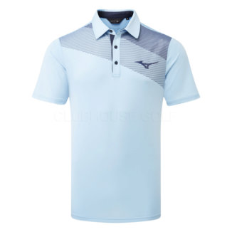 Mizuno Elite Fade Golf Polo Shirt Dream Blue 52GAA007-26