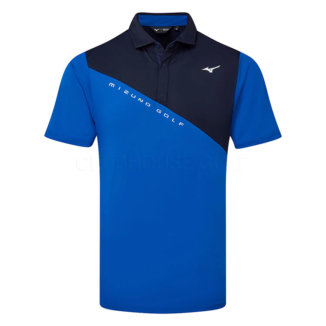 Mizuno Trace Golf Polo Shirt Blue 52GAB003-22