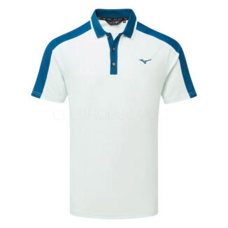 Mizuno Showdown Golf Polo Shirt Pale Blue 52GAB033-02