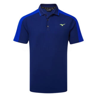 Mizuno Showdown Golf Polo Shirt Estate Blue 52GAB033-14
