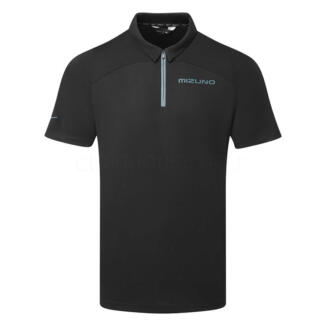 Mizuno Tech Golf Polo Shirt Black 52GAB020