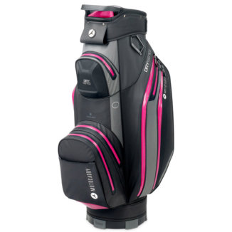 Motocaddy Dry Series Golf Cart Bag Black/Charcoal/Fushia BG24DRCHFU