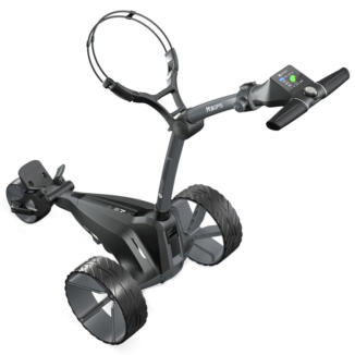 Motocaddy M3 GPS Electric Golf Trolley Charcoal 18 Hole Lithium Battery