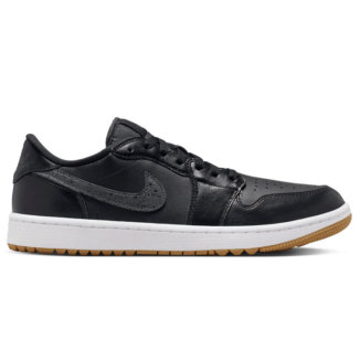 Nike Air Jordan 1 Low G Golf Shoes Black/Anthracite/Gum Med Brown/White DD9315-005