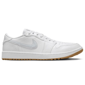 Nike Air Jordan 1 Low G Golf Shoes White/Pure Platinum/Gum Med Brown DD9315-111