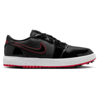 Nike Air Jordan 1 Low G Spiked Golf Shoes Black/Varsity Red/White IQ3417-002