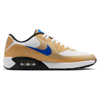Nike Air Max 90G Golf Shoes White/Game Royal/Linen HV9305-106