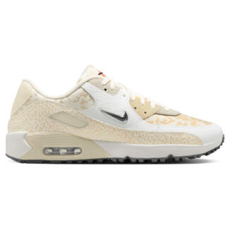 Nike Air Max 90G NRG Golf Shoes Sail/Metallic Gold/White HV4078-100