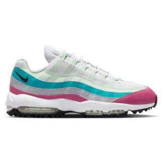 Nike Air Max 95G Golf Shoes Peony/Anthracite/Volt/Dusty Cactus HV4696-600