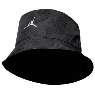Nike Jordan Apex All-Over Print Golf Bucket Hat Black/White HJ2448-045