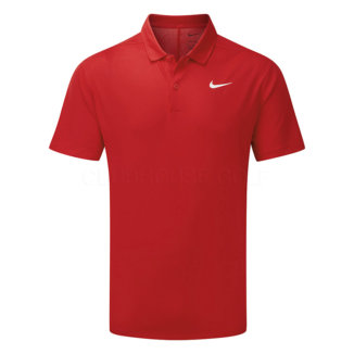 Nike Dry Victory Solid Golf Polo Shirt University Red/White DH0822-657