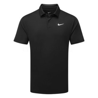 Nike Dry Tour Solid Golf Polo Shirt Black/White DR5298-010