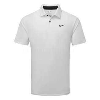 Nike Dry Tour Solid Golf Polo Shirt White/Black DR5298-100
