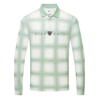 Nike Dri-FIT Fairway Fresh Loose Fit Long Sleeve Golf Polo Shirt Steam/Steam II0772-006