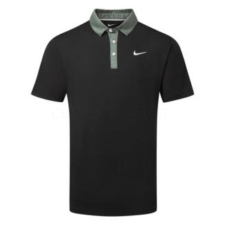 Nike Dry Tour Contrast Golf Polo Shirt Night Forest/Clay Green/Pale Ivory FZ7501-321