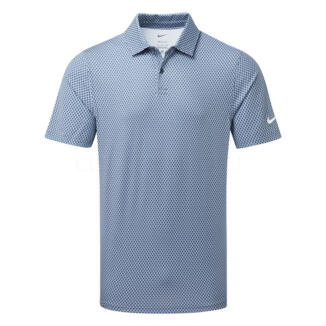 Nike Dri-FIT Velocity Floral Golf Polo Shirt Work Blue/College Navy/White IB0246-486
