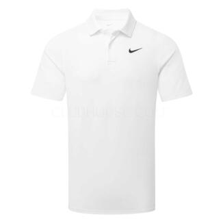 Nike Dri-FIT Velocity Solid Golf Polo Shirt White/Black IB0273-100