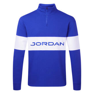 Nike Jordan 1/2 Zip Golf Sweater Game Royal/Sail HF9919-480