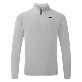 Nike Dry Therma Flex Victory 1/2 Zip Golf Sweater Wolf Grey/Black FZ7462-012