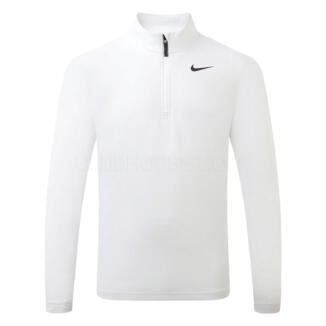 Nike Dry Therma Flex Victory 1/2 Zip Golf Sweater White/Pure Platinum/Black FZ7462-100
