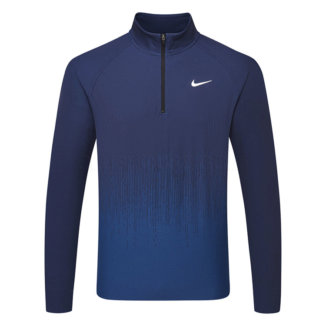 Nike Dry Advance Tour 1/2 Zip Golf Sweater Midnight Navy/Court Blue/White FD5833-410