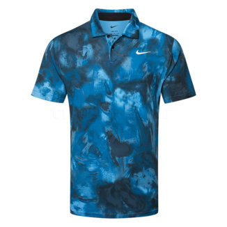 Nike Dry Tour Ombre Print Golf Polo Shirt Obsidian/White FD5935-451