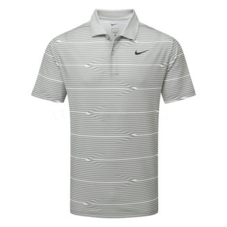 Nike Dry Victory+ Ripple Golf Polo Shirt Cool Grey/Light Smoke Grey/Black FD5829-065