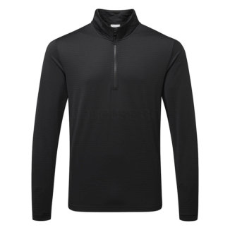 Nike Dry Victory 1/2 Zip Golf Sweater Black/White FD5837-010