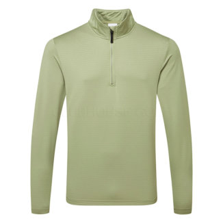 Nike Dry Victory 1/2 Zip Golf Sweater Oil Green/Black FD5837-386