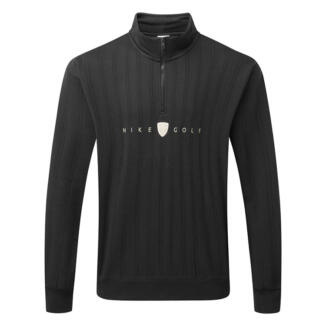 Nike Therma-FIT Fairway Fresh Oversized 1/2 Zip Golf Sweater Black/Limestone II0770-010