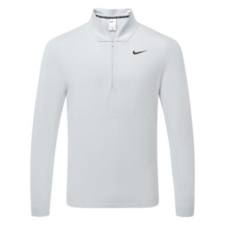 Nike Therma-FIT Velocity 1/2 Zip Golf Sweater Wolf Grey/Black IU2629-012