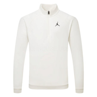 Nike Jordan Sport 1/2 Zip Golf Sweater Sail/Black FB7562-133