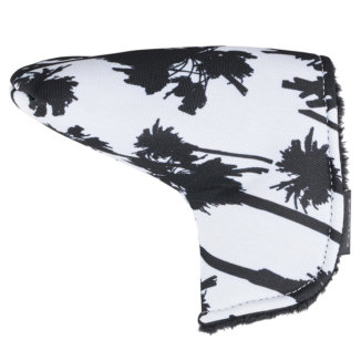 Ogio Aloha Palms Blade Golf Putter Headcover Black/White