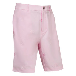 Original Penguin Space Dyed Pete Embroidered Golf Shorts Gelato Pink OGBSD009-684
