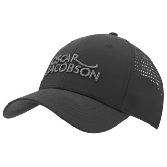 Oscar Jacobson Maddox Golf Cap Black/Pewter OJCAP0003