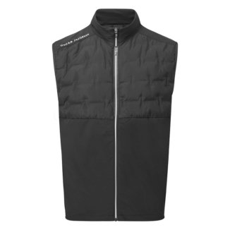 Oscar Jacobson Quinn Golf Wind Vest Black OJTOP0114