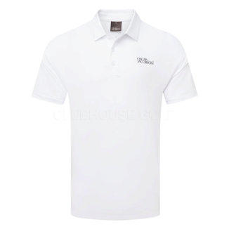 Oscar Jacobson Bullock Tour Golf Polo Shirt White OJTS0234