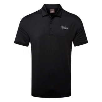 Oscar Jacobson Bullock Tour Golf Polo Shirt Black OJTS0234