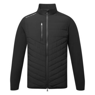 Oscar Jacobson Beaumont Padded Golf Wind Jacket Black OJTOP0308