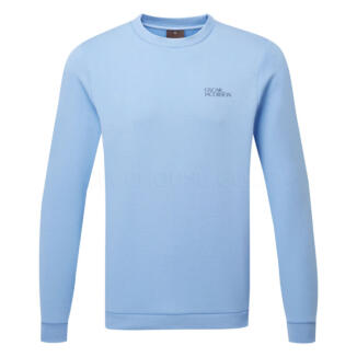 Oscar Jacobson Johnstone Tour Crewneck Golf Sweater Dodger Blue OJTS0285